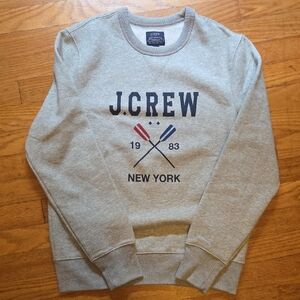 J. Crew Oars Logo Crewneck